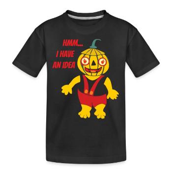 I have an idea - Kinder Premium Bio T-Shirt - Schwarz - Vorne