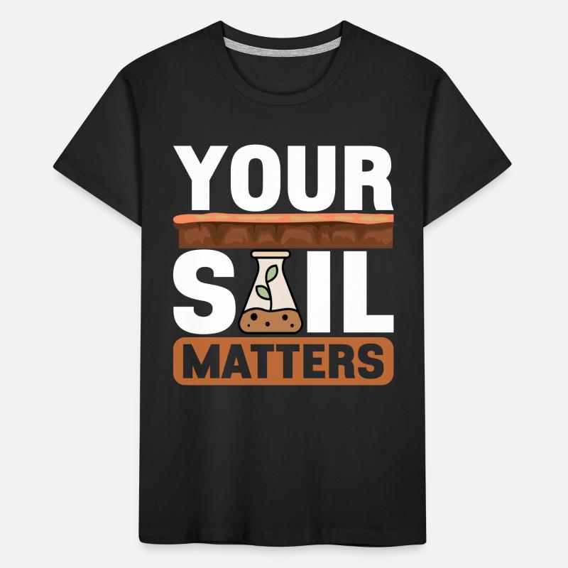 Bodenwissenschaftler Science du sol T-shirt bio Premium Enfant