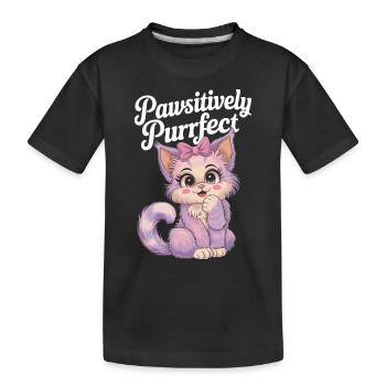 Furry Fandom Enthusiast Cosplay Fun and Fursuiting - Kids' Premium Organic T-Shirt - black - Front