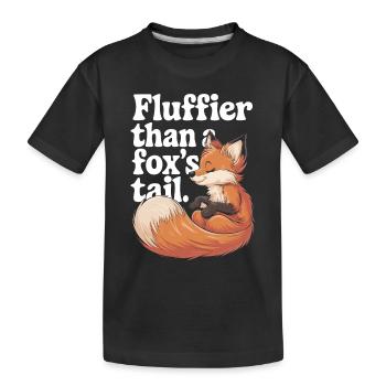 Furry Fandom Enthusiast Cosplay Fun and Fursuiting - Kinder Premium Bio T-Shirt - Schwarz - Vorne