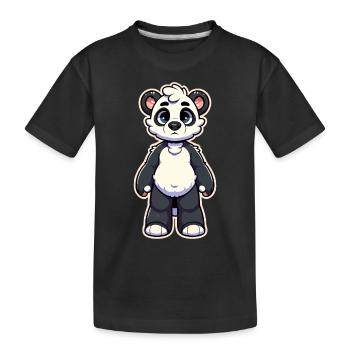 Furry Fandom Enthusiast Cosplay Fun and Fursuiting - Kids' Premium Organic T-Shirt - black - Front