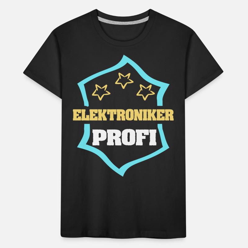 Gift for Electronics Technician Kids' Premium Organic T-Shirt