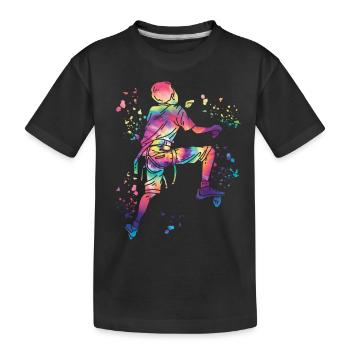 Bloc Colorsplash Bloc de bloc - T-shirt bio Premium Enfant - noir - Devant
