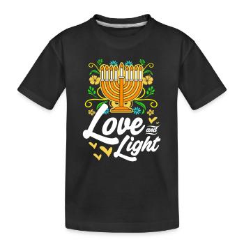 Hanoucca - T-shirt bio Premium Enfant - noir - Devant
