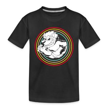 Loup-garou - T-shirt bio Premium Enfant - noir - Devant