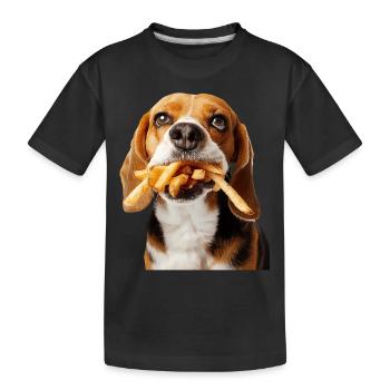 Beagle - T-shirt bio Premium Enfant - noir - Devant