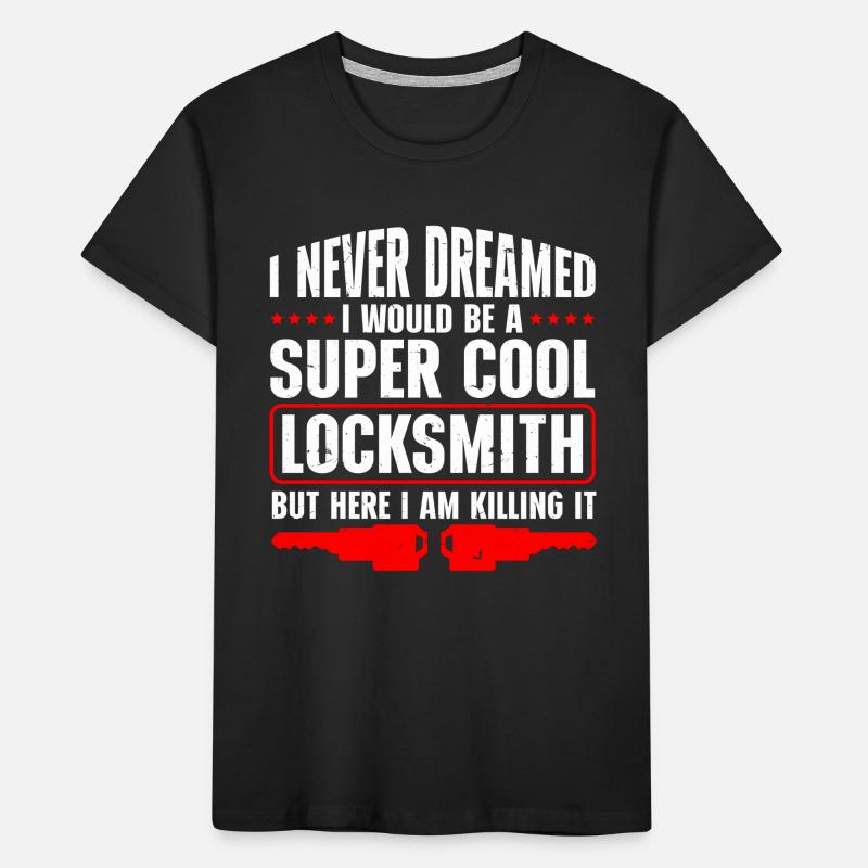 Locksmith Lockpicking Lockpicker Kids' Premium Organic T-Shirt