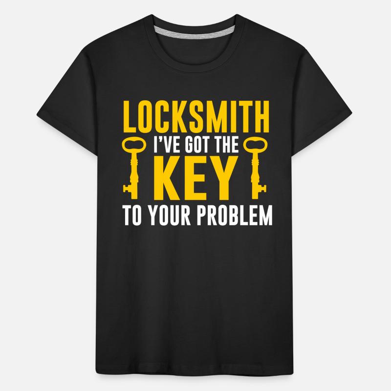 Locksmith Lockpicking Lockpicker Kids' Premium Organic T-Shirt