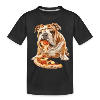 Bouledogue - T-shirt bio Premium Enfant - noir - Devant