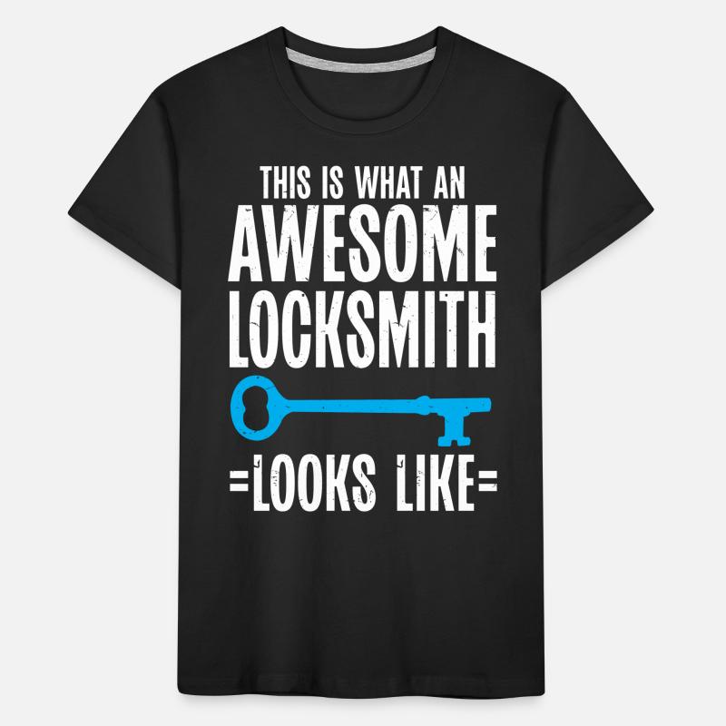 Locksmith Lockpicking Lockpicker Kids' Premium Organic T-Shirt