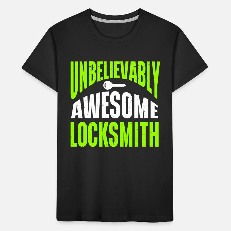 Locksmith Lockpicking Lockpicker Kids' Premium Organic T-Shirt