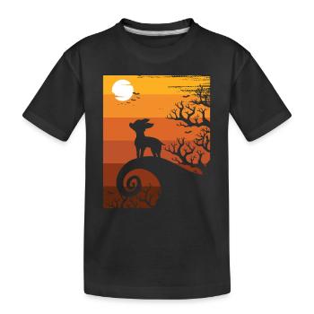 Chihuahua - T-shirt bio Premium Enfant - noir - Devant