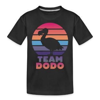 Dodo Dire Dodo Oiseau Drôle Dodo Cadeau - T-shirt bio Premium Enfant - noir - Devant