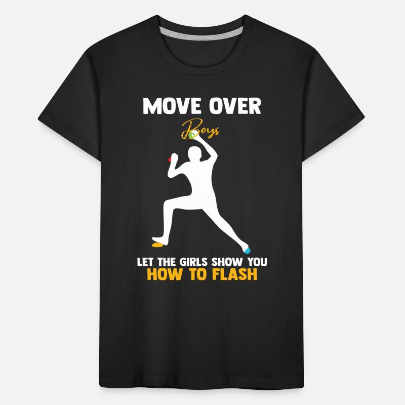 Make way guys boulderers bouldering Kids' Premium Organic T-Shirt