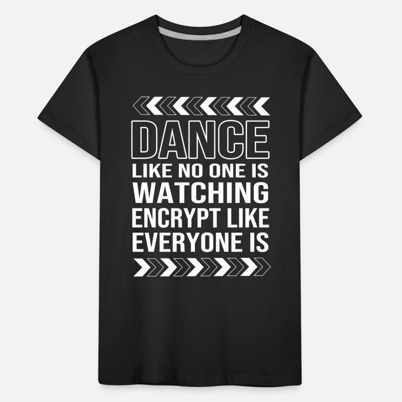 Cybersecurity Cyber Programmer Hacker Kids' Premium Organic T-Shirt