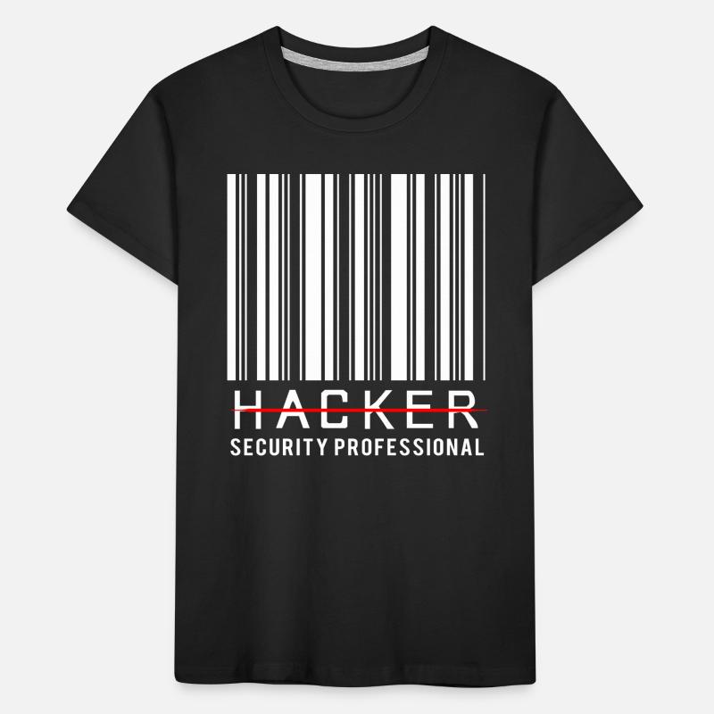 Cyber programmeur cybersécurité Hacker T-shirt bio Premium Enfant