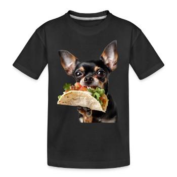 Chihuahua - T-shirt bio Premium Enfant - noir - Devant