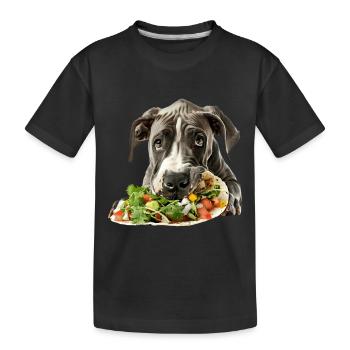 Dogue allemand - T-shirt bio Premium Enfant - noir - Devant