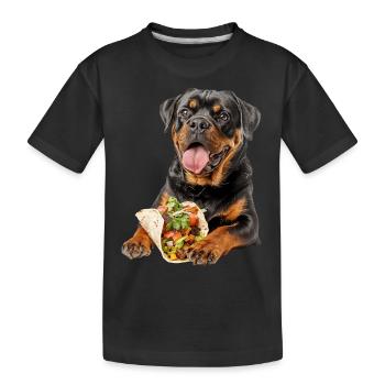 Rottweiler - T-shirt bio Premium Enfant - noir - Devant