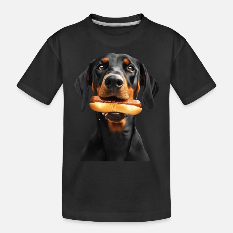 Doberman - T-shirt bio Premium Enfant - noir