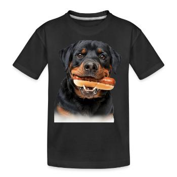 Rottweiler - T-shirt bio Premium Enfant - noir - Devant