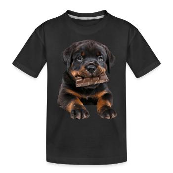 Rottweiler - T-shirt bio Premium Enfant - noir - Devant