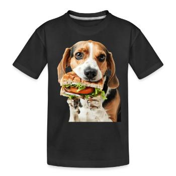 Beagle - T-shirt bio Premium Enfant - noir - Devant