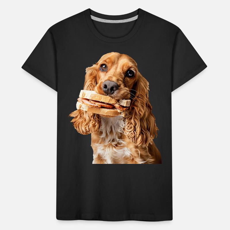 Cocker Spaniel Kinder Premium Bio T-Shirt