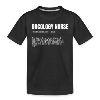 Définition des principales professions pour les femmes Dictionnaire - T-shirt bio Premium Enfant - noir - Devant