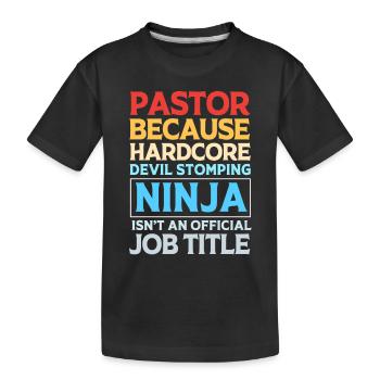 Pasteur - T-shirt bio Premium Enfant - noir - Devant