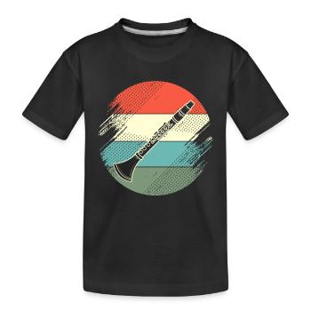 Clarinette - T-shirt bio Premium Enfant - noir - Devant