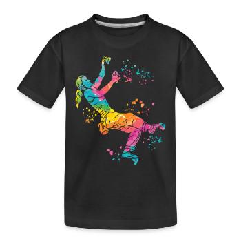 Bloc Colorsplash Bloc de bloc - T-shirt bio Premium Enfant - noir - Devant