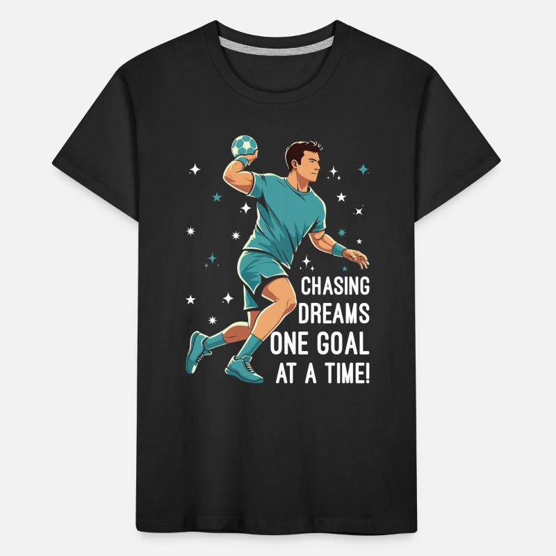 Chasing dreams, one goal at a time! Kids' Premium Organic T-Shirt
