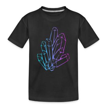 Géologue Rockhounding Stone Collector Mineral - T-shirt bio Premium Enfant - noir - Devant