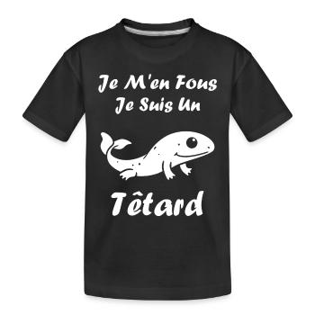 Têtard - T-shirt bio Premium Enfant - noir - Devant