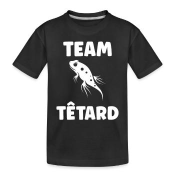 Têtard - T-shirt bio Premium Enfant - noir - Devant