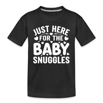 Elternschafts-humor Neue Väter Haben Zum Ersten - Kinder Premium Bio T-Shirt - Schwarz - Vorne