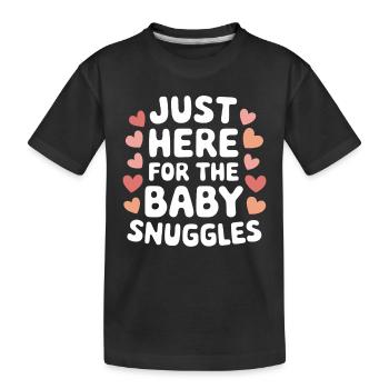 Parenthood humor New fathers have for the first time - Kids' Premium Organic T-Shirt - black - Front