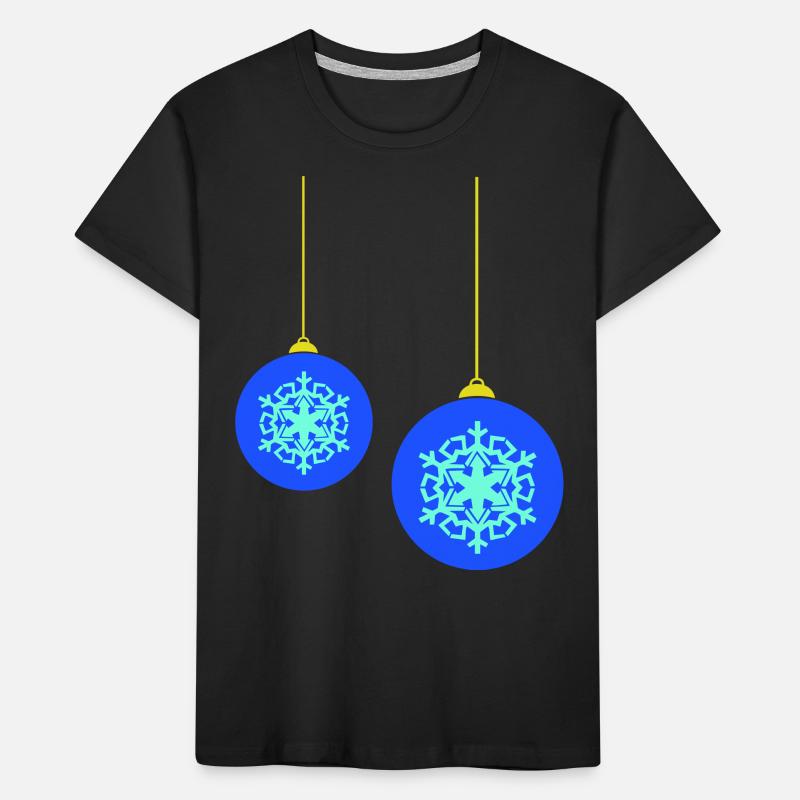 Boules de Noël T-shirt bio Premium Enfant