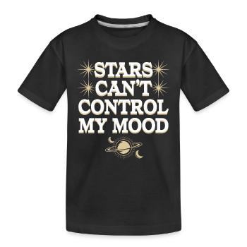Sceptique de l’astrologie : pensée critique - T-shirt bio Premium Enfant - noir - Devant