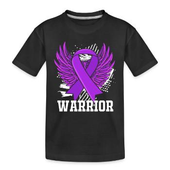 Maladie de Crohn - T-shirt bio Premium Enfant - noir - Devant