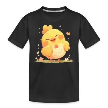 Coq Coqs Coq - T-shirt bio Premium Enfant - noir - Devant
