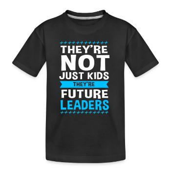 Youth pastor - Kids' Premium Organic T-Shirt - black - Front