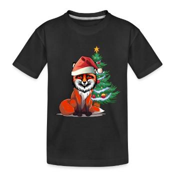Nikolaus Fuchs Christmas presents - Kids' Premium Organic T-Shirt - black - Front