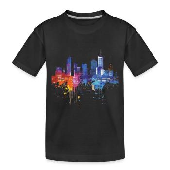 Frise-Sud-Ouest - T-shirt bio Premium Enfant - noir - Devant