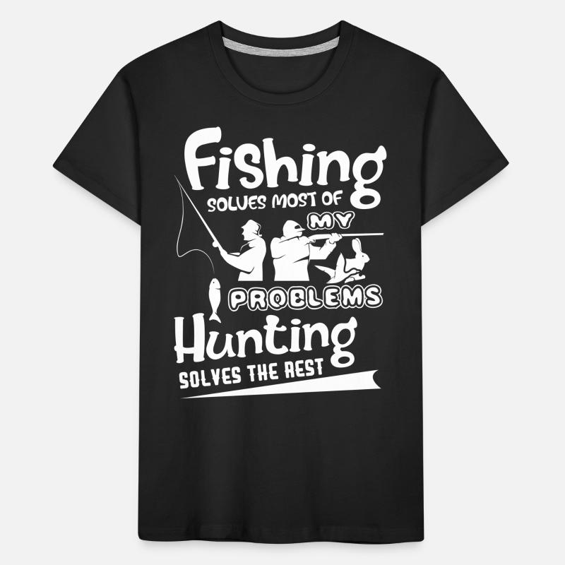Hunting Solves The Rest Kids' Premium Organic T-Shirt