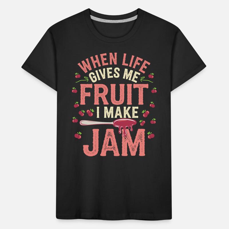 Conservation des aliments faits maison T-shirt bio Premium Enfant