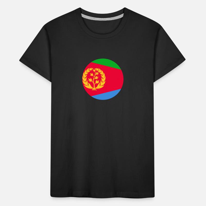 Érythrée Drapeau érythréen Érythréen T-shirt bio Premium Enfant