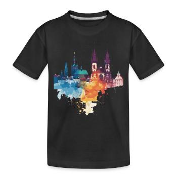 Élan - T-shirt bio Premium Enfant - noir - Devant