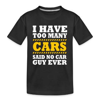 Motorist - Kids' Premium Organic T-Shirt - black - Front